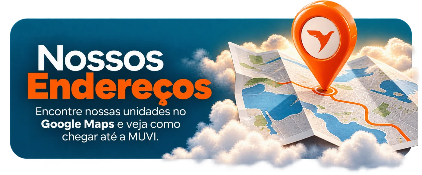 Nossos endereços — encontre nossas unidades no Google Maps