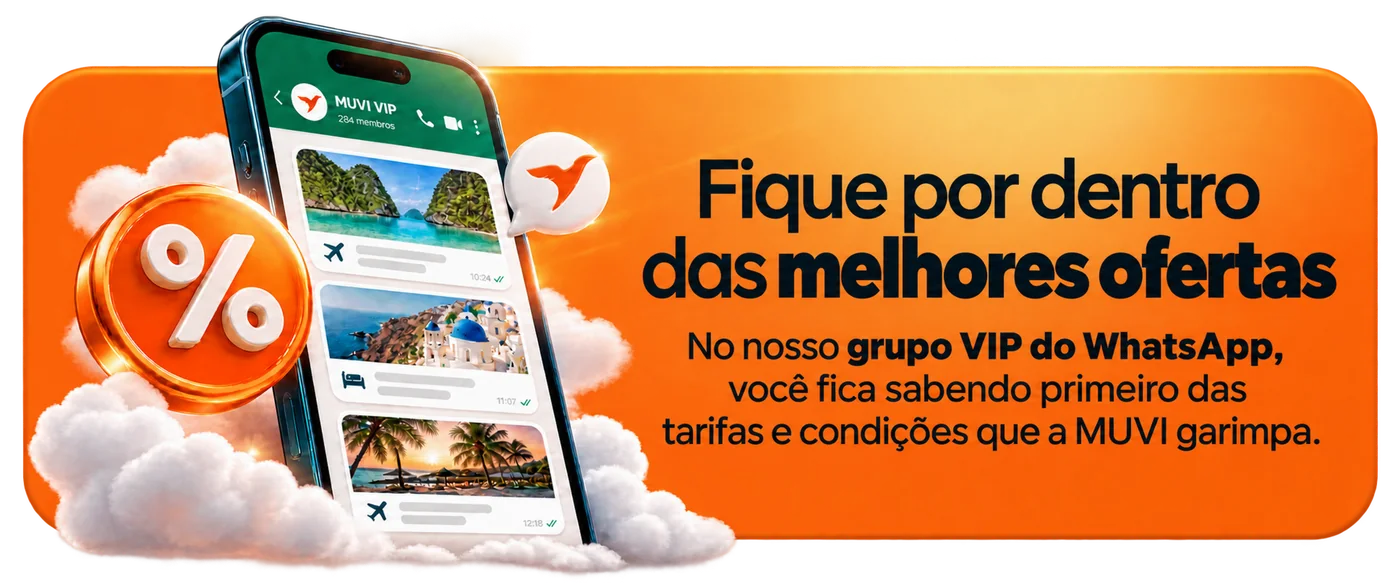 Fique por dentro das melhores ofertas — entre no grupo VIP do WhatsApp